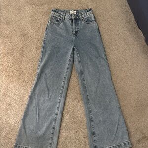 Princess Polly Denim Wide-Leg Jeans